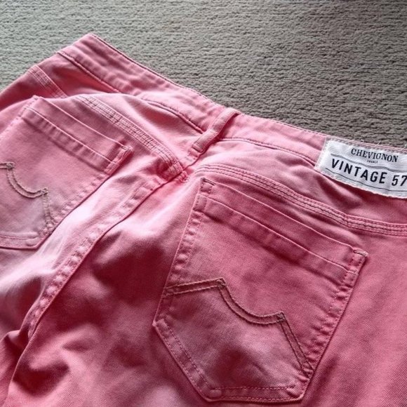 Chevignon brand new women's pink jeans - Picture 2 of 4